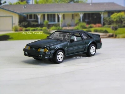 1987 - 1993  Ford Mustang GT Fox Body Hatchback Model 1/64 Scale Wheels Limited - Image 1 of 4