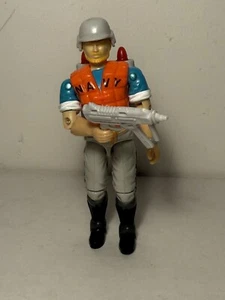 HASBRO GI JOE ARAH 1990 SERIES 9 TOPSIDE 3.75" ACTION FIGURE 2 Missiles - Picture 1 of 7