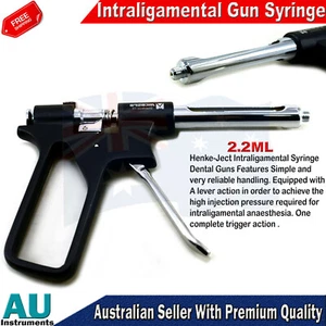 Jeringa de pistola intraligamental 2,2 ml inyección dentista anestésica quirúrgica dental - Imagen 1 de 4