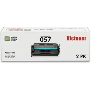 Cartucho de tóner compatible 2PK 057 CRG057 CRG-057 para Canon ImageCLASS MF455dw - Imagen 1 de 8