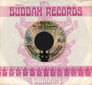 FIVE STAIRSTEPS Because I Love You 7" America Standing Buddah SOUL 1970 - Bild 1 von 1
