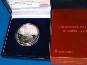 10 EUROS PLATA 2004 V CENTENARIO DE LA MUERTE DE ISABEL LA CATÓLICA. AGOTADA. - Bild 1 von 1