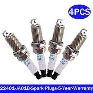 4x For Nissan Altima Rogue Sentra 2.5L Spark Plugs for ngk 9029 22401-JA01B - Picture 1 of 6