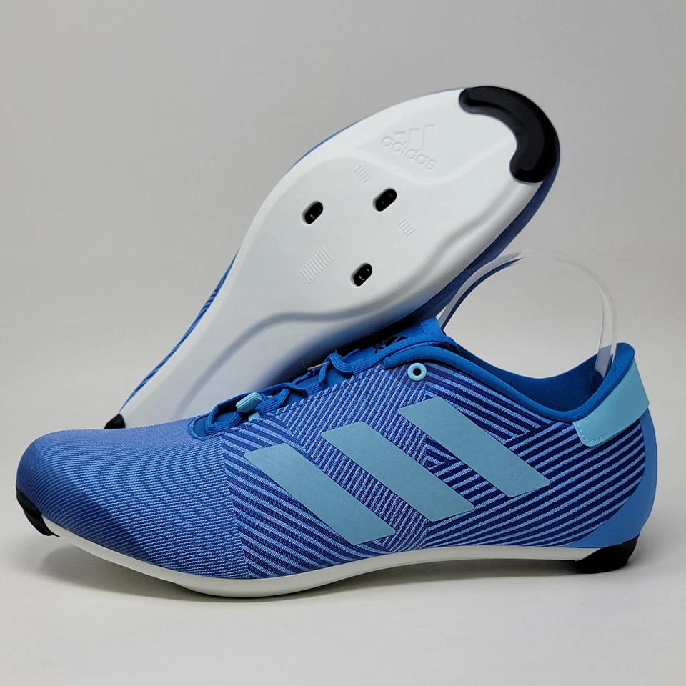 Adidas The Road Zapatos Para Hombre Talla 9 Azul Rush Ciclismo Carretera Zapatos GY6829 Nuevos Foto 1 de 4