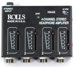 Amplificador de auriculares Rolls HA43 4 canales - Imagen 1 de 5