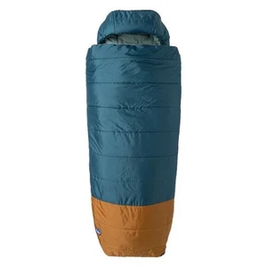 Big Agnes Echo Park 0 Sleeping Bag, Tapestry/Brown Sugar, Long, Wide - Picture 1 of 7