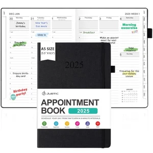 Appointment Book 2025, Daily Weekly and Monthly Planner from Jan 2025 - Dec 2... - Picture 1 of 7