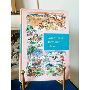 Vintage 1958 “Adventures Here and There” Hardcover by Grolier - Picture 1 of 9
