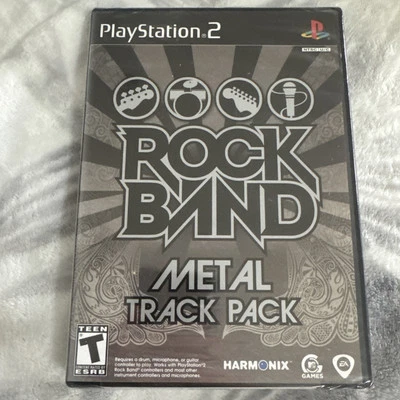 Rock Band: Metal Track Pack (Sony PlayStation 2, 2009) New Factory Sealed - Image 1 of 4