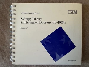 IBM AS/400 Softcopy Library & Information Directory CD-ROMs, Version 3 - Afbeelding 1 van 1
