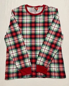 HOLIDAY LANE men pajama top long sleeve MULTICOLOR L - Picture 1 of 4