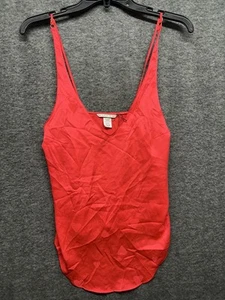 Victoria’s Secret Red Satin Woman’s Size XS Hearts All Over Sleepwear - Picture 1 of 6