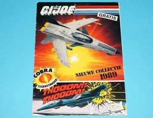 1989 GI JOE LEAFLET BROCHURE CATALOG 'NIEUWE COLLECTIE' HASBRO NL DUTCH - Picture 1 of 9