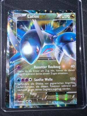 Latios EX Misscut/Missprint Alignment Dot  Error XY72 Promo  Near Mint/Excellent - Bild 1 von 3