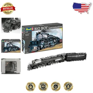 Classic Big Boy Locomotive Model with Detailed Cab - Fun DIY Train Kit for Kids - Picture 1 of 9