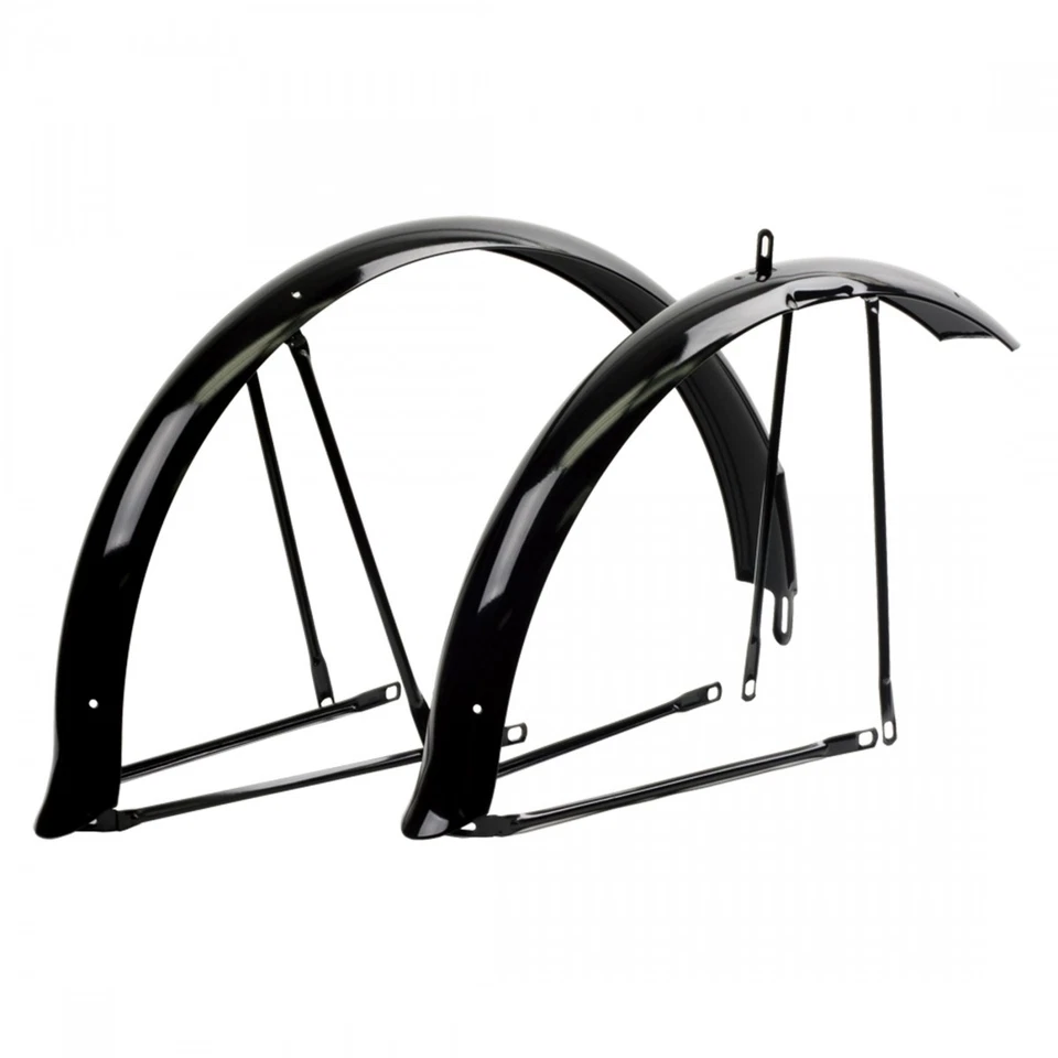 Sunlite Fenders STL 26x2.125 26x75mm Black Full - Fd656bkp