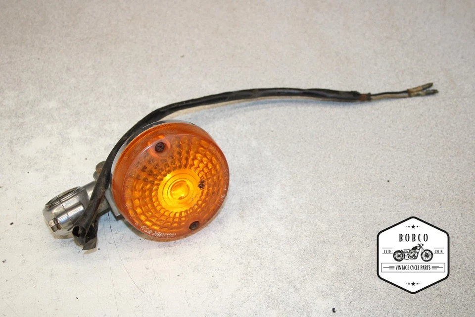 1981 Kawasaki 650 CSR KZ650H передний поворотник индикатор i12-4490.aba - Изображение 1 из 4