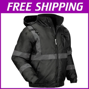 Thermoisolierte Bomberjacke - Sicherheit reflektierendes Band - Bild 1 von 10