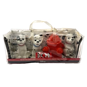 Disney 101 Dalmatians Squeeze Rubber Baby Bath Toys Set Of 4 Vintage Brand New - Picture 1 of 9