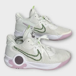 Nike KD Trey 5 IX White Lime Light Purple Athletic Shoes Mens 12 Nike DJ6921-100 - Picture 1 of 10