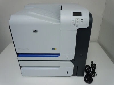 HP Color LaserJet CP3525n Printer *840 Pages! 3 Tray's +OEM Toner & Free Freight - Image 1 of 4