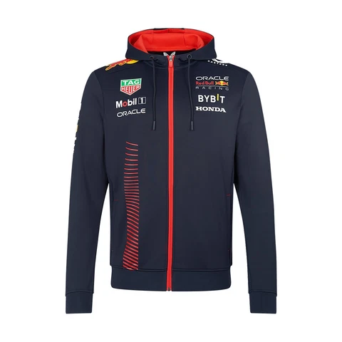 2023 Red Bull Racing F1 Team Teamwear Mens Zip Hoodie size S Cover