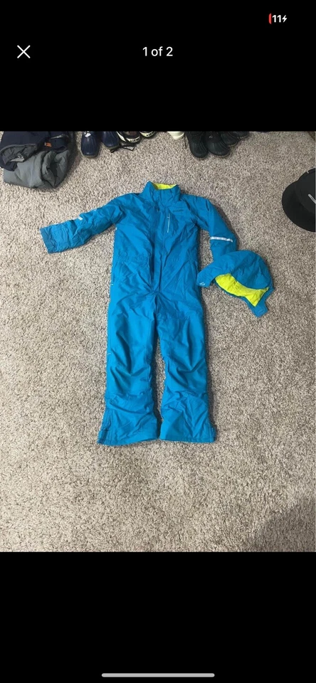 Columbia Traje de Nieve Una Pieza - Niños Grande 14/16 Foto 1 de 1