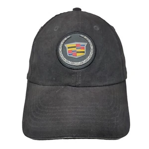 Cadillac Slideback Hat Black One Size Adjustable Embroidered Patch Logo - Picture 1 of 8