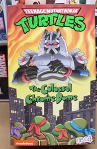 NECA Teenage Mutant Ninja Turtles: The Colossal Chrome Dome Action Figure (5418… - Picture 1 of 3