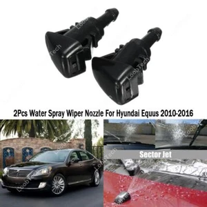 Spray Wiper Nozzle For Hyundai Equus 2010-2016 2Pcs Front Windshield Washer Jet - Imagen 1 de 16