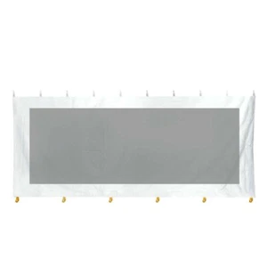 Pared lateral premium transparente 8x20 para toldo tienda evento boda fiesta panel de vinilo - Imagen 1 de 4