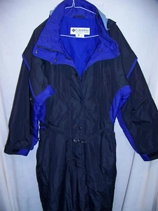 Vintage Columbia Insulated One Piece Snow Ski Suit, Women's XLarge - Picture 1 of 6