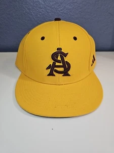 Arizona State Sun Devils Authentic adidas Fitted Baseball Cap Size NEW With Tags - Picture 1 of 8
