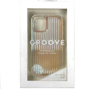 MVMT iPhone 12 Mini 5,4" Schutzhülle Snap-on Case Groove Clear Blau Pink Holo - Bild 1 von 3