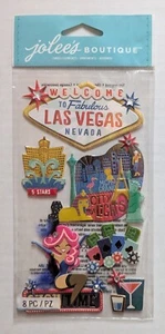 Jolee's Las Vegas Nevada Casino Travel Scrapbooking Stickers - Picture 1 of 2