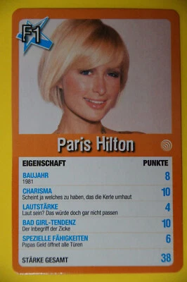 Paris Hilton - 2005 Top of the Pops card - published in Germany  - Bild 1 von 2