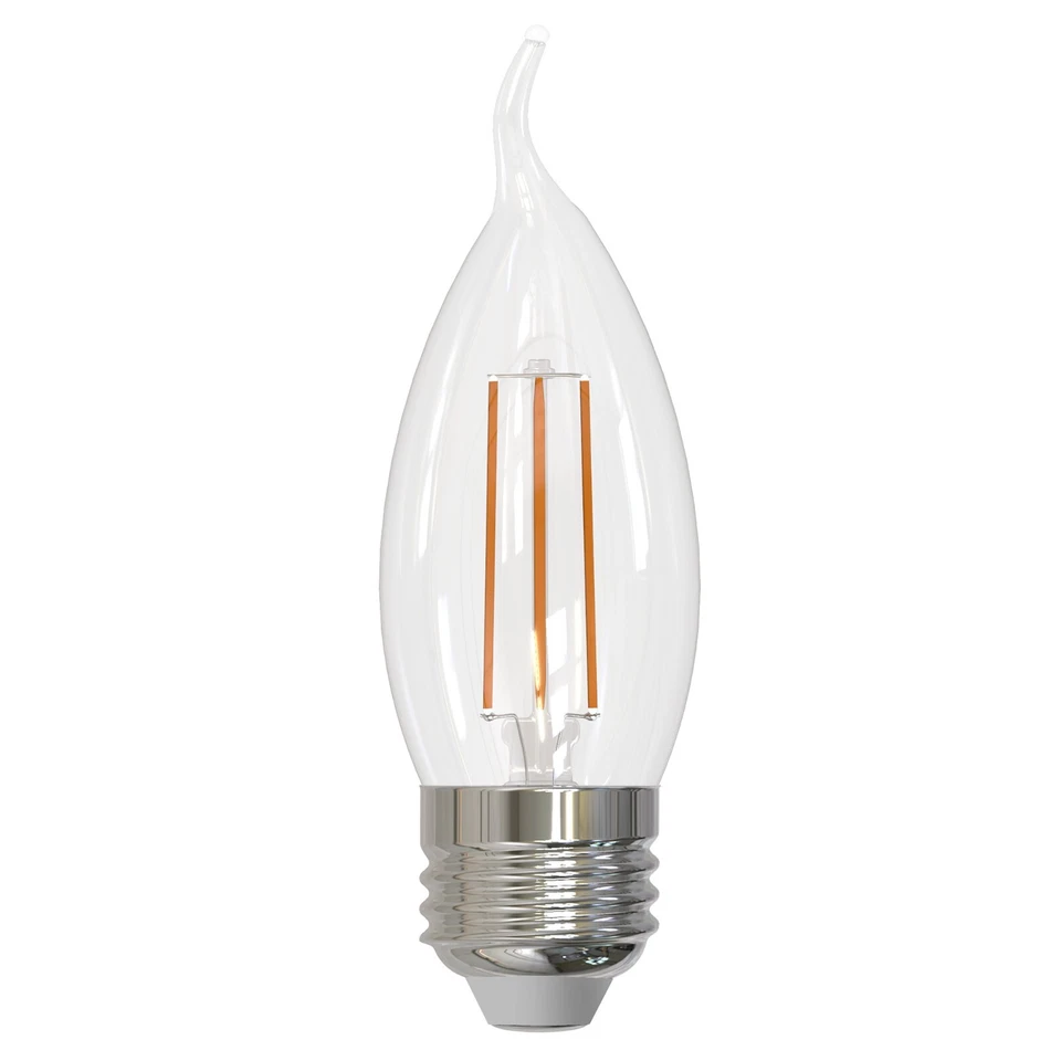 NEW 6 Pack Bulbrite Dimmable 4.5W 2700K Filament LED Enclosed Wet Rated 776875. - Image 1 of 1