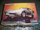 Monogram Snap-Tite 1:24 scale '82 Collectors Vette Model Kit + ONE COMPLETED