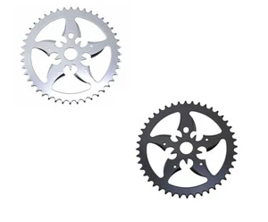 Piñón Plato Bicicleta BMX 44T X 1/2" X 1/8" Cromo o Negro Bicicleta Cruiser - Imagen 1 de 3