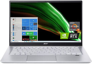 NEW Acer Swift X SFX14-41G-R1S6 Laptop Notebook 14" Ryzen 7 RTX 3050Ti 16GB RAM