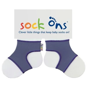 Sock Ons Sockenhalter Babysocken Large 6-12m Taube Blueberry - Bild 1 von 4