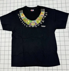 Vintage The Museum Company Egyptian T-Shirt Black Single Stitch Men's Large - Picture 1 of 8
