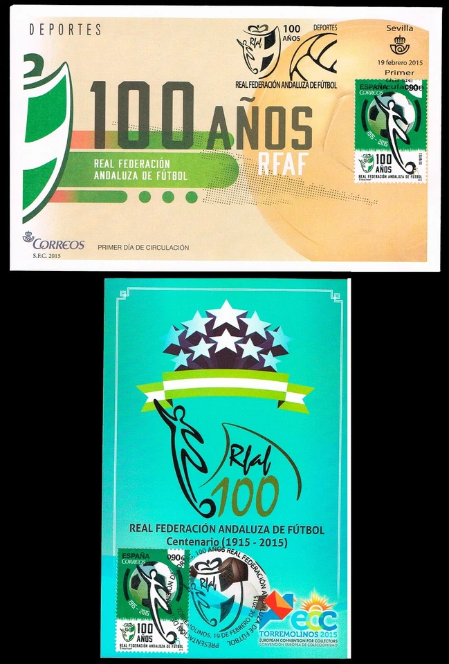 España - Edi o 4950 - 2015 - Conjunto de Sobre + Tarjeta máxima primer día - Imagen 1 de 1