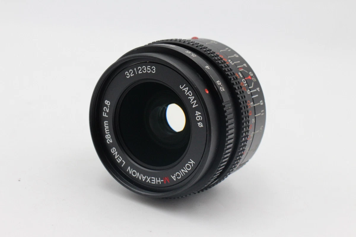 Konica Minolta f/2.8 Camera Lenses 28mm Focal for sale | eBay