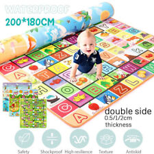 200*180cm Kinder Krabbelmatte Spielmatte Babymatte Krabbeldecke Faltbar Teppich 