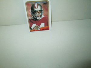 TOM RATHMAN 1988 FOOTBALL CARD Topps #41 Rookie Rc SAN FRANCISCO 49ERS RB Mint