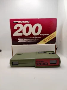 VINTAGE Ranging 200 Rangefinder Hunting 16-200yds 3 Power Monocular Rare H2 - Picture 1 of 7