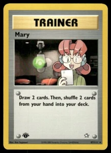 Pokemon Tcg Neo Genesis WOTC NM Regular Mary [1st Edition] #87 - Picture 1 of 2