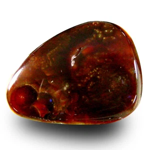6.94 ct First-class Fancy Cut (17 x 13 mm) Un-Heated Multi Color Fire Agate - Picture 1 of 1