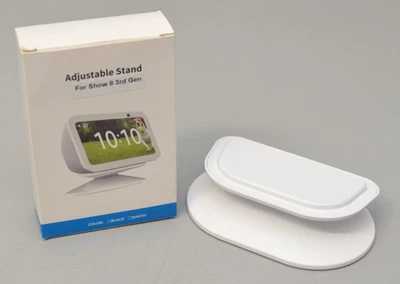 PlusAcc Tisch-Ständer für Echo Show 8 (3. Gen) Verstellbar Halterung für iPhone - Bild 1 von 2